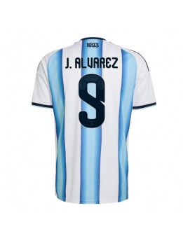 Argentina Julian Alvarez #9 Replika Hemmakläder VM 2026 Kortärmad